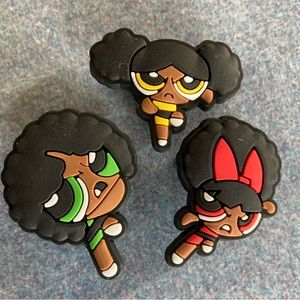 Beautiful Brown Girl Power Puff Girl Jibbets.